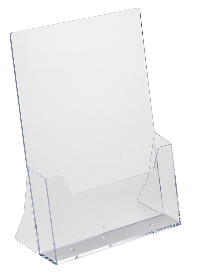 Desktop Acrylic Leaflet Holder