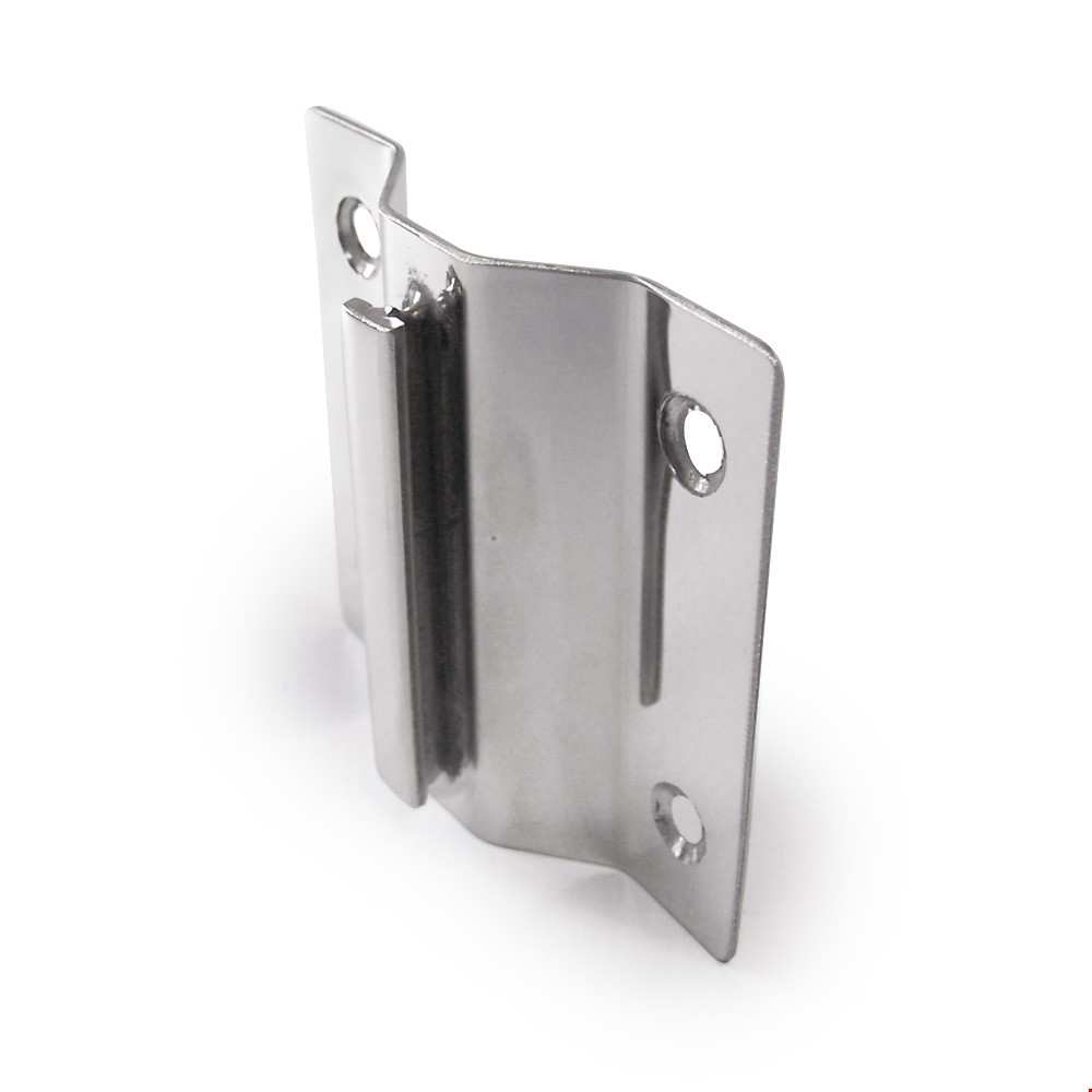 Retractable Belt Barrier Wall Clip For Attaching Retractable Belts Directly to The Wall. Silver Wall Receiver. Supplied With Wall Fixings. Fast UK Delivery.