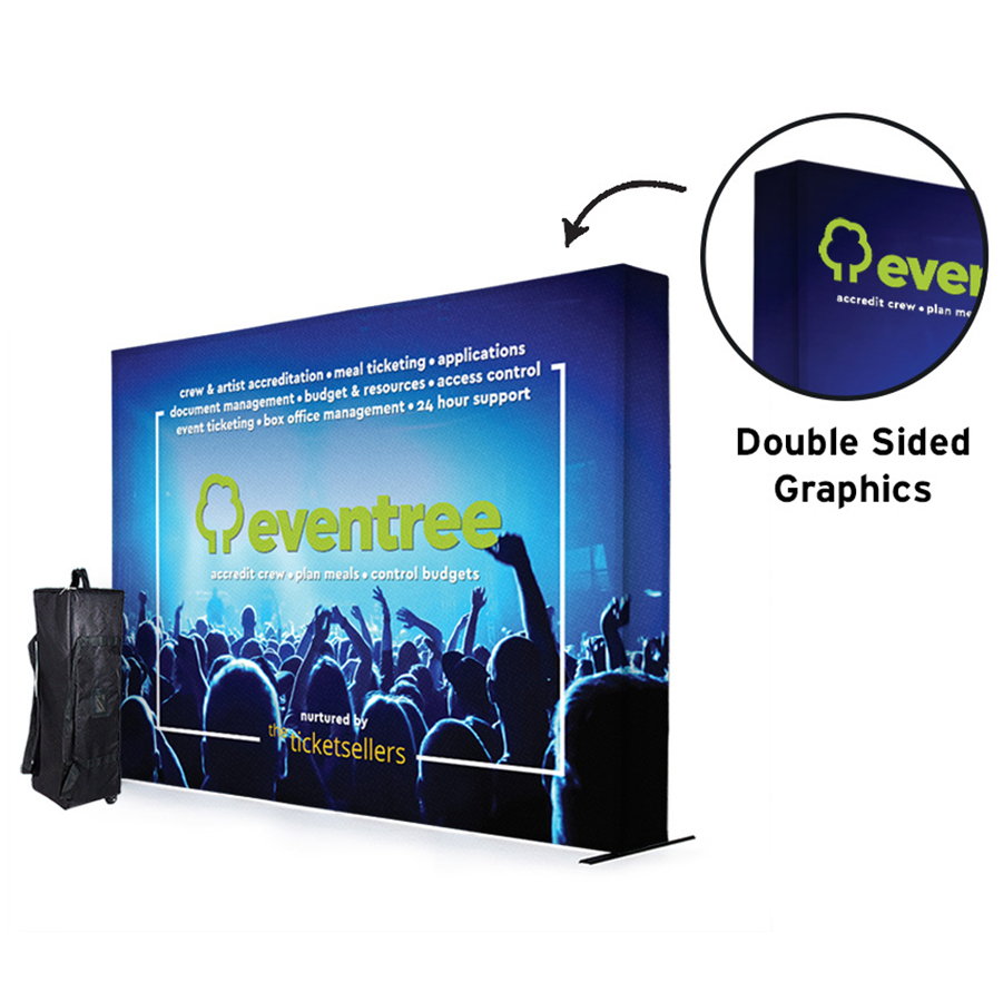 SEG 3x4 Fabric Exhibition Stand Double Sided