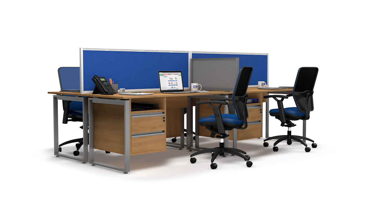 FRONTIER<sup>®</sup> Office Screen Desk Dividers