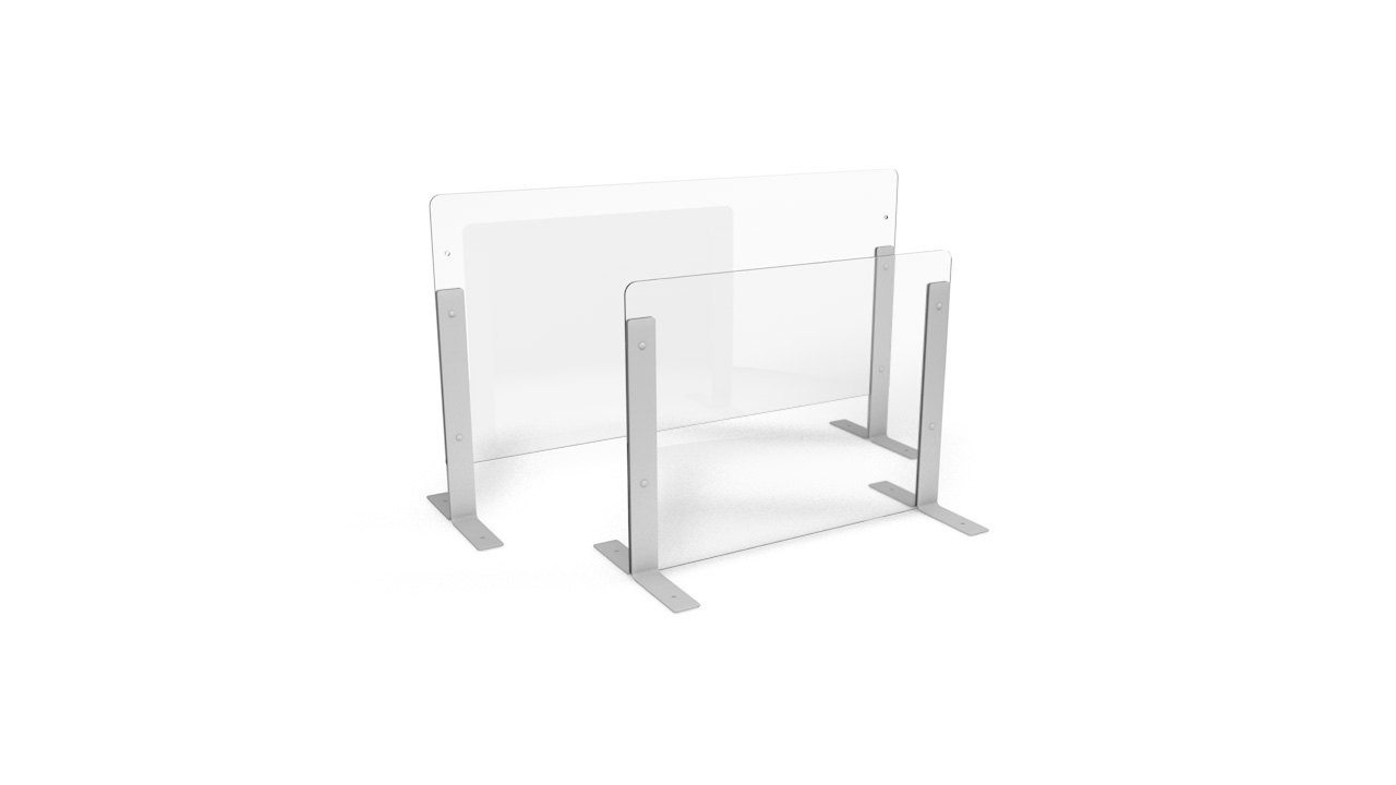 Height Adjustable Perspex Screen Protection Divider