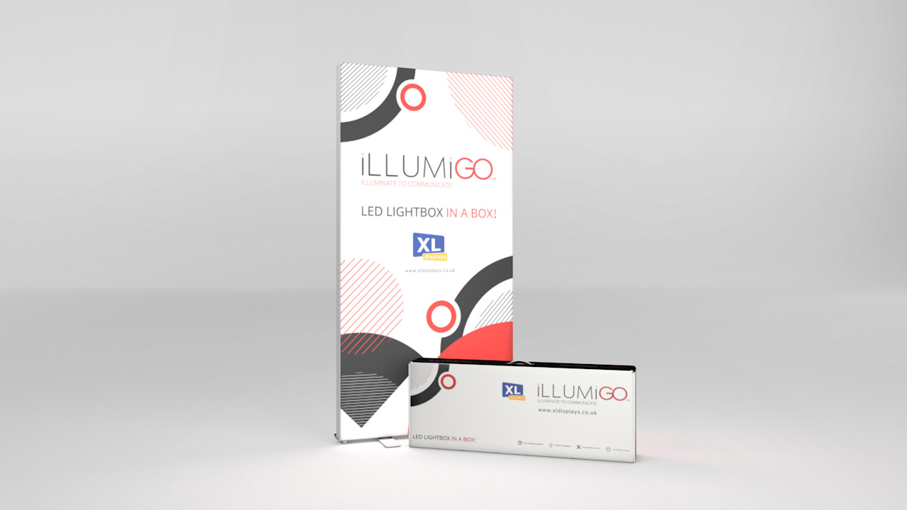 illumiGO LED Lightbox Freestanding