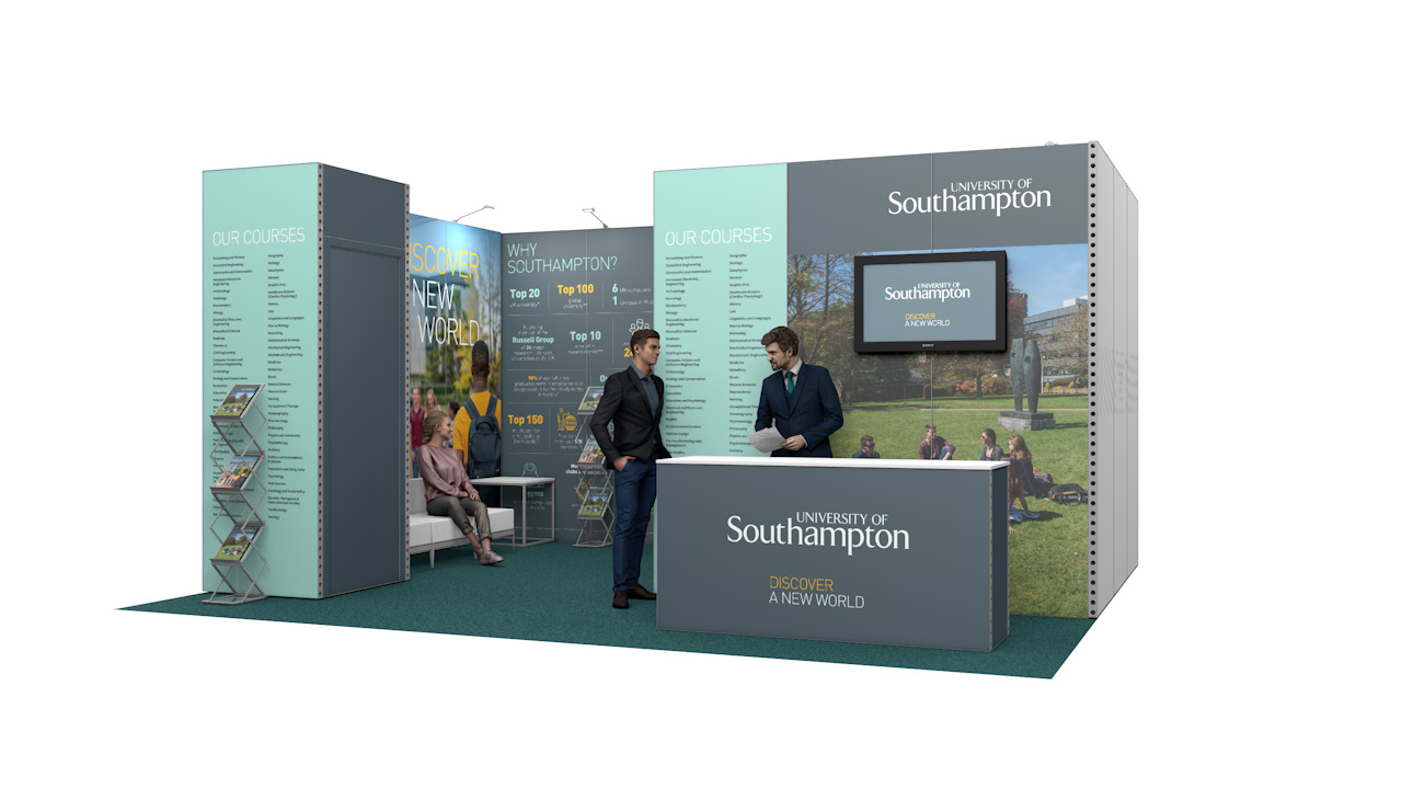 Integra<sup>®</sup> Exhibition Stand 6m x 5m Booth Kit 28 - To Hire
