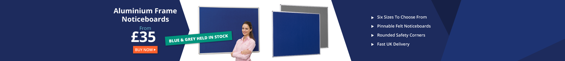 Aluminium Frame Noticeboards UK