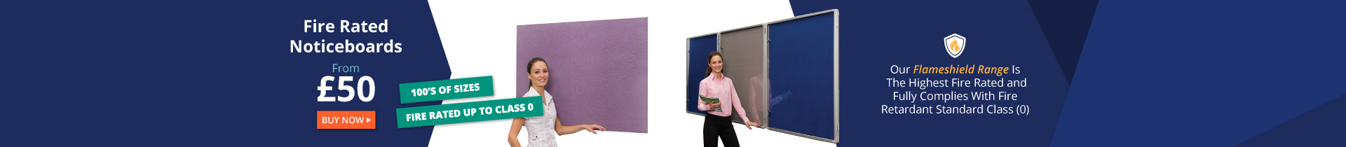 Fire Rated Class 0 Noticeboards Flameshield UK