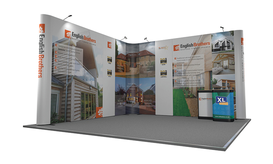 Linked Pop Up Exhibition Stands