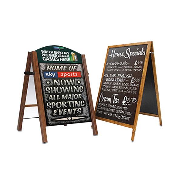 Wooden Chalk Boards