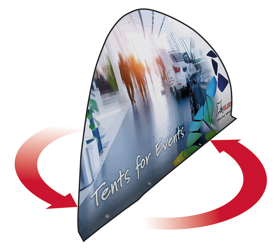 Reversible Walls - Show Your Print Inside or Outside The Event Tent