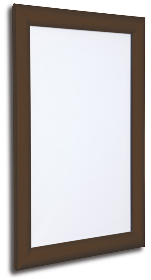 25mm Snap Frame Chocolate Brown