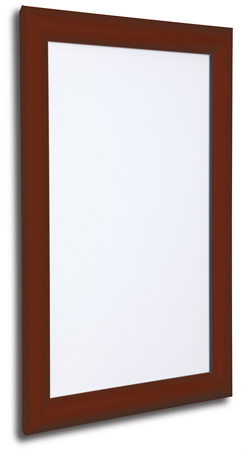 25mm Snap Frame Red Brown
