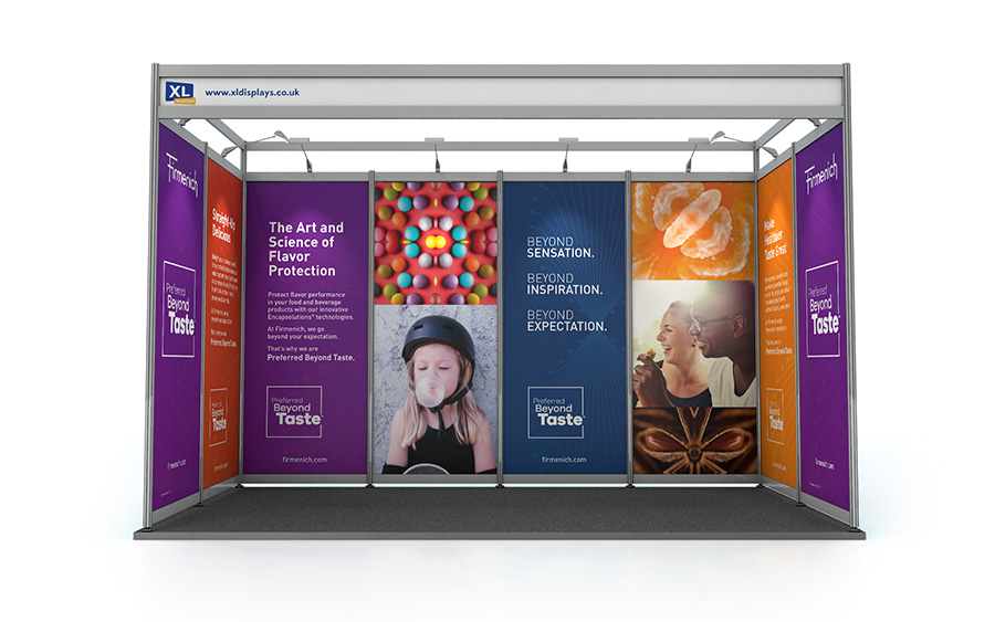 PVC Graphic Panels to Suit a 2m x 4m Shell Scheme