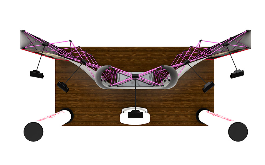 Pop Up Exhibition Stand - Plan View
