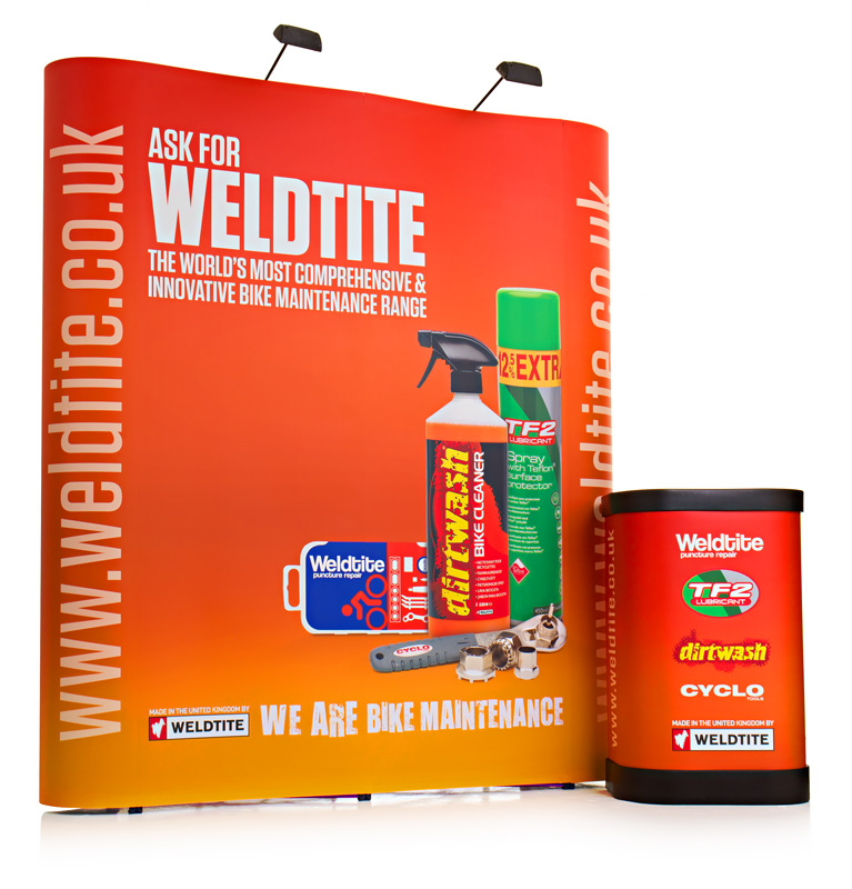 3 x 2 Double Sided Pop Up Kit - Also Available as a Straight Pop Up