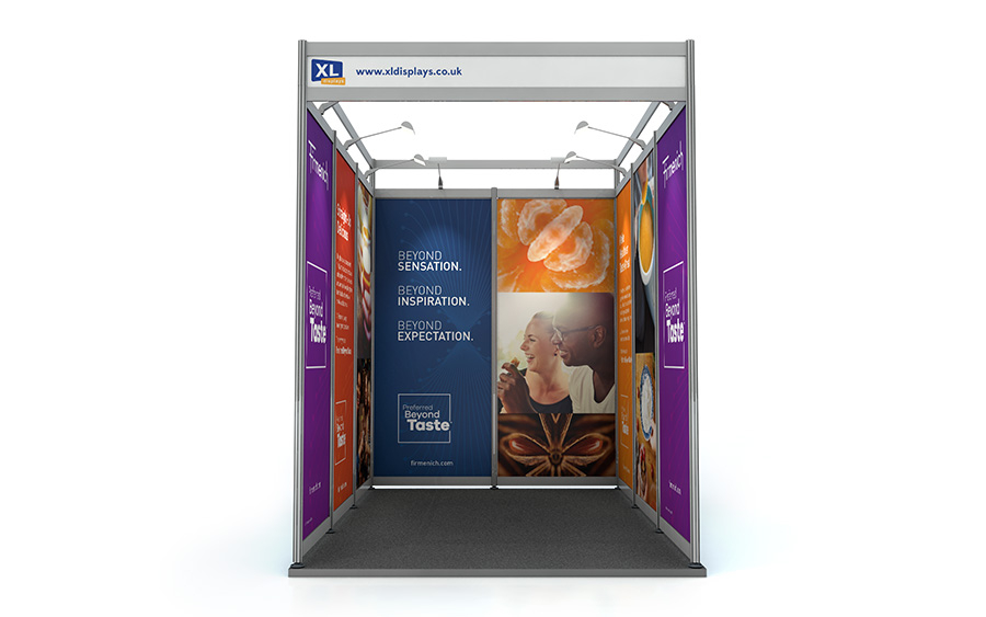 PVC Graphics to Suit a 3m x 2m U-Shape Exhibition Shell Scheme