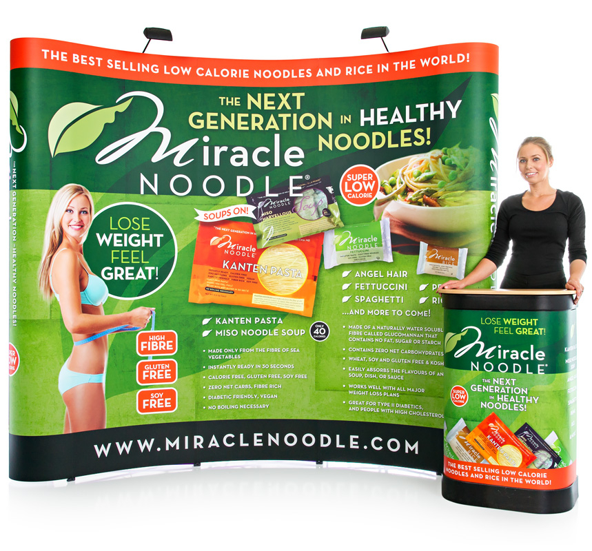 3x3 Pop Up Stand - your complete exhibition stand display in a case!