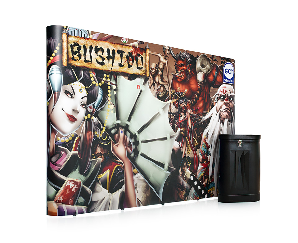 3x4 Straight Pop Up Display Stand Kit