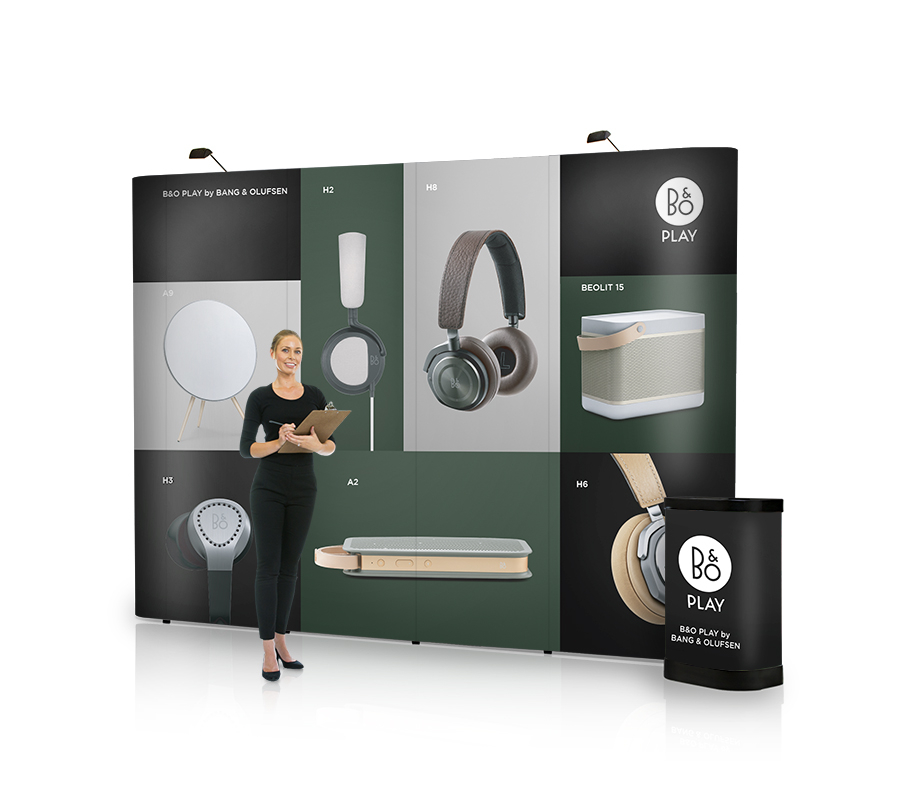4x4 Jumbo Pop Up Stand