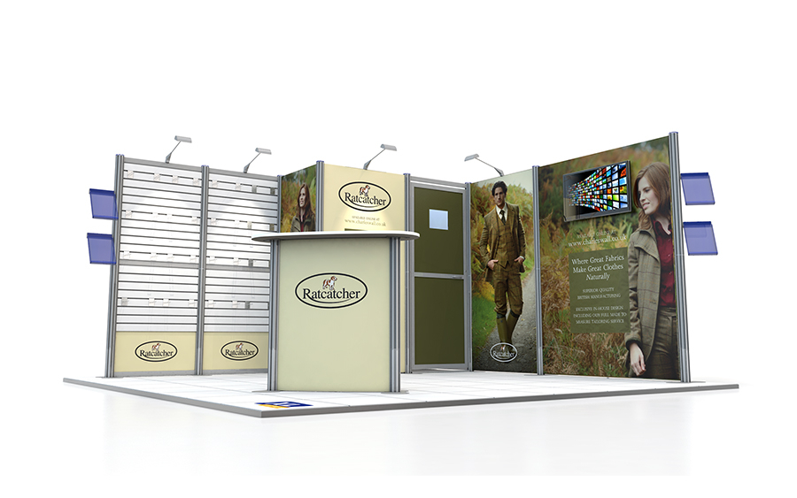 4m x 4m Centro Modular Displays 