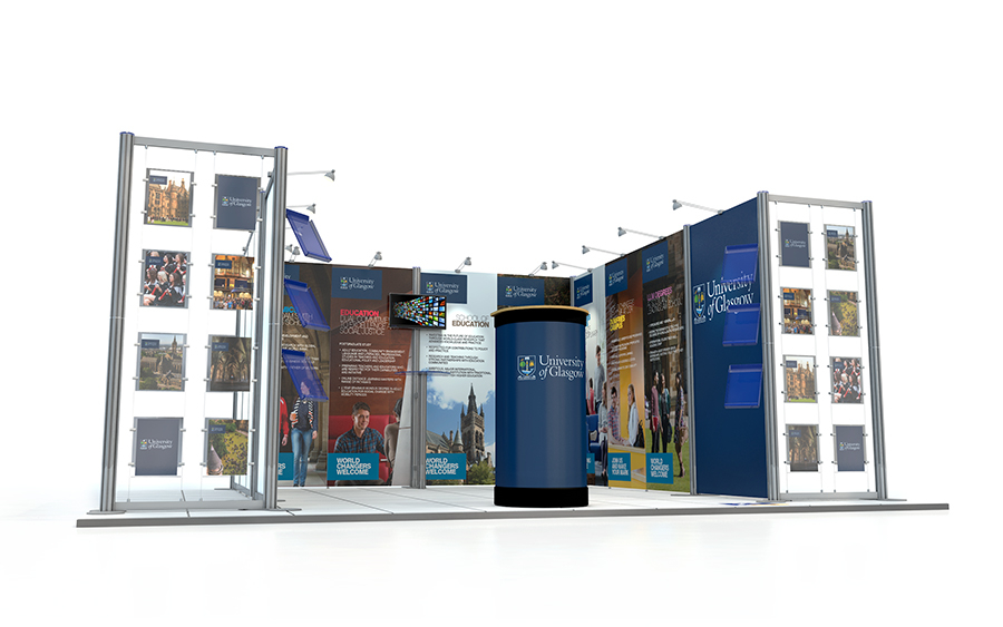Centro Exhibition Stand to Fit 4m x 5m Space
