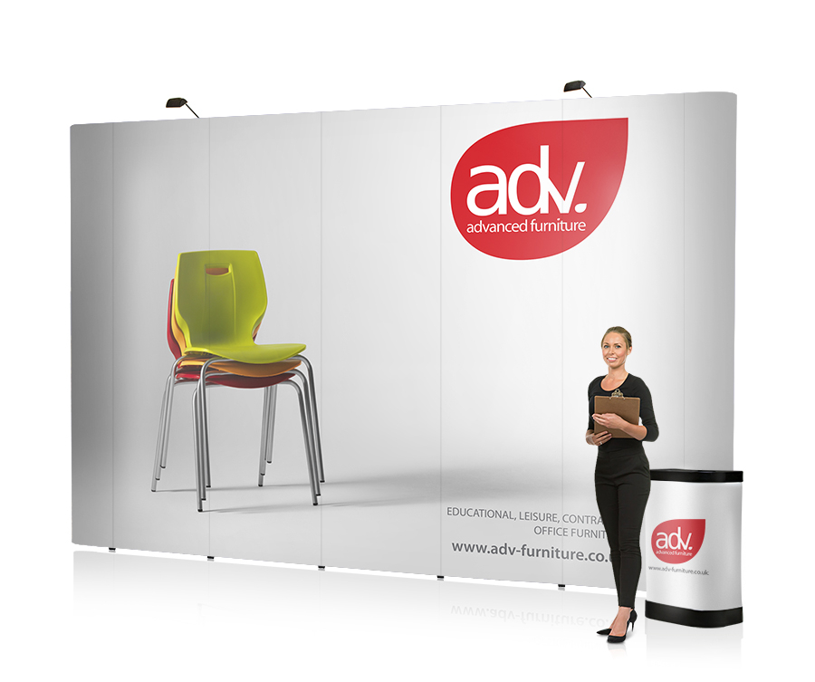 4x5 Jumbo Pop Up Stand