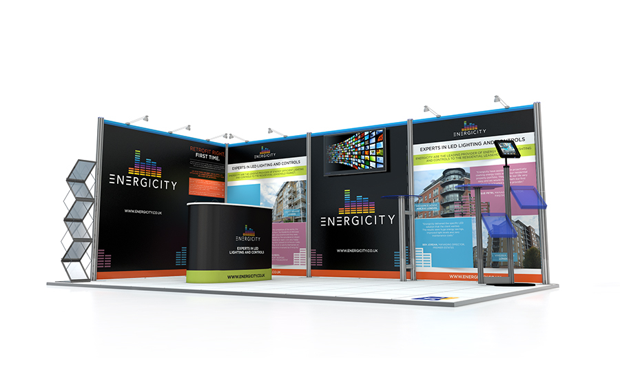 Centro Display Stand 5x3m