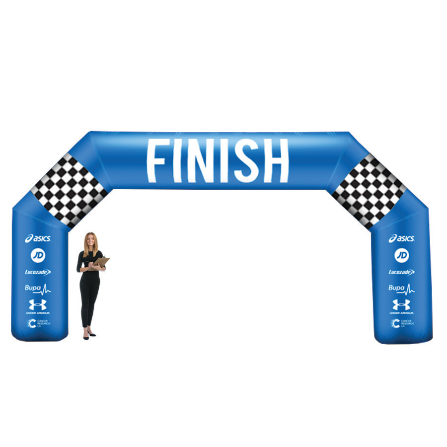 6m Angled Inflatable Race Arches