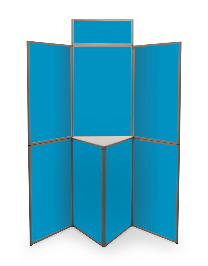 Folding Display Boards with 7 Panels