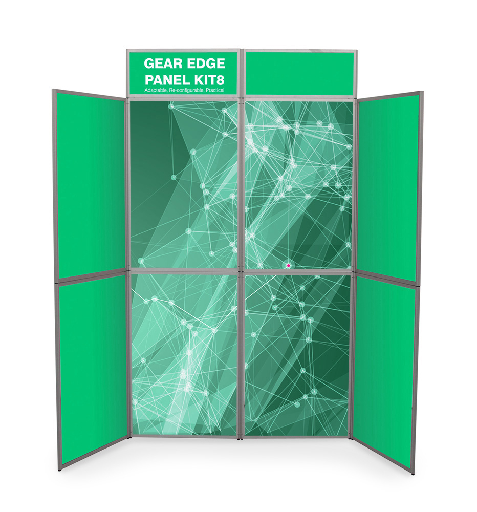 Display Boards with 8 Printed Panels