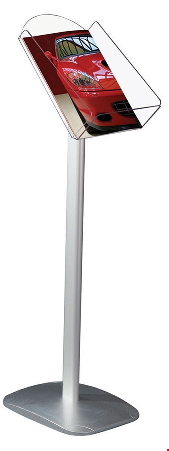 Freestanding POS Booklet Stand A4 Portrait
