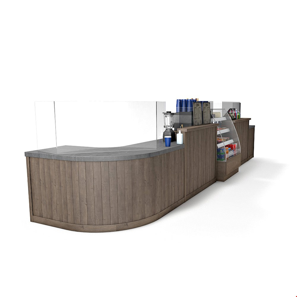 ACHOO® Clear Perspex Screens For Shop Counters - Ideal For Customer And Employee Safety 