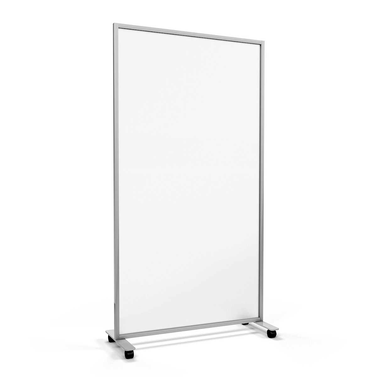 ACHOO® Frosted Perspex® Mobile Office Screens With Frosted Acrylic Surface