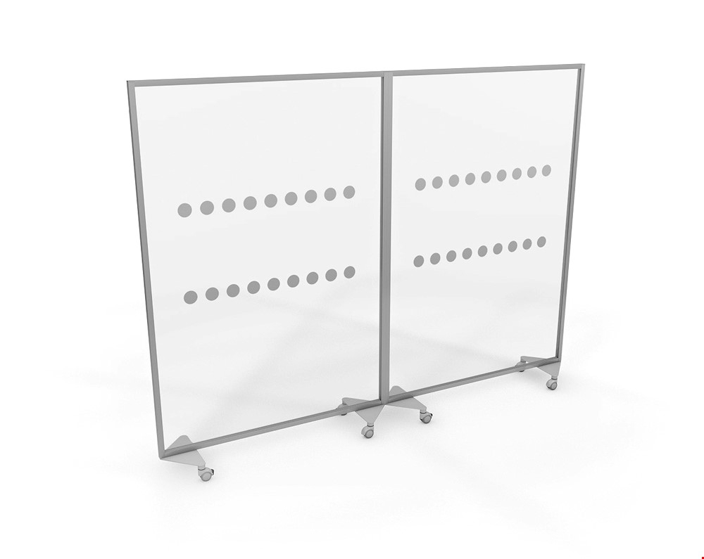ACHOO® Portable Office Partition Wall Linked In A Straight Line