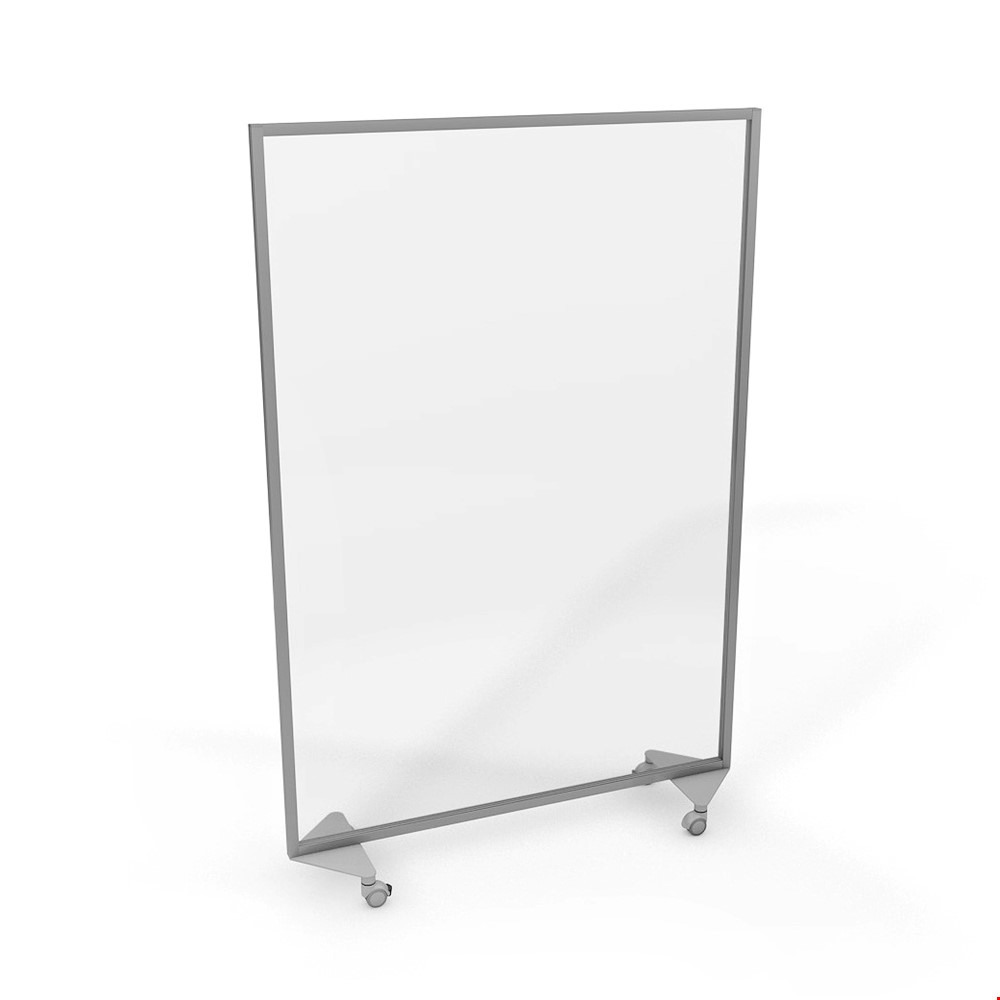 ACHOO® Mobile Partition Wall Separation Screens With Wipeable Protective Surface