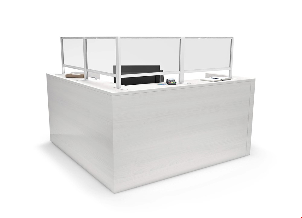 ACHOO® Perspex Protection Screens For Counters And Reception Desks