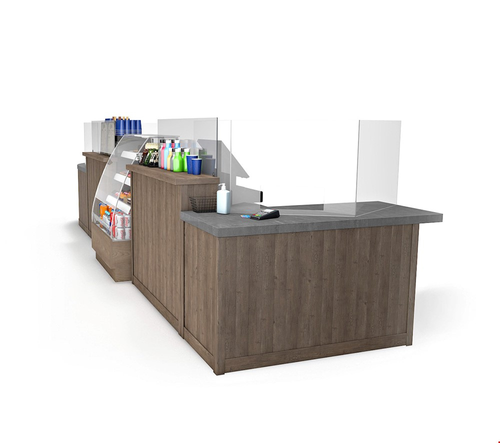 ACHOO® Perspex Screens For Shops And Retail Counters