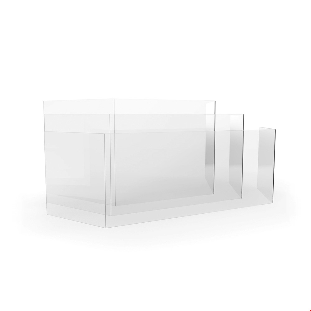 ACHOO® Perspex Screen Cubes For Shop Counters With 120-Degrees Angled Wings