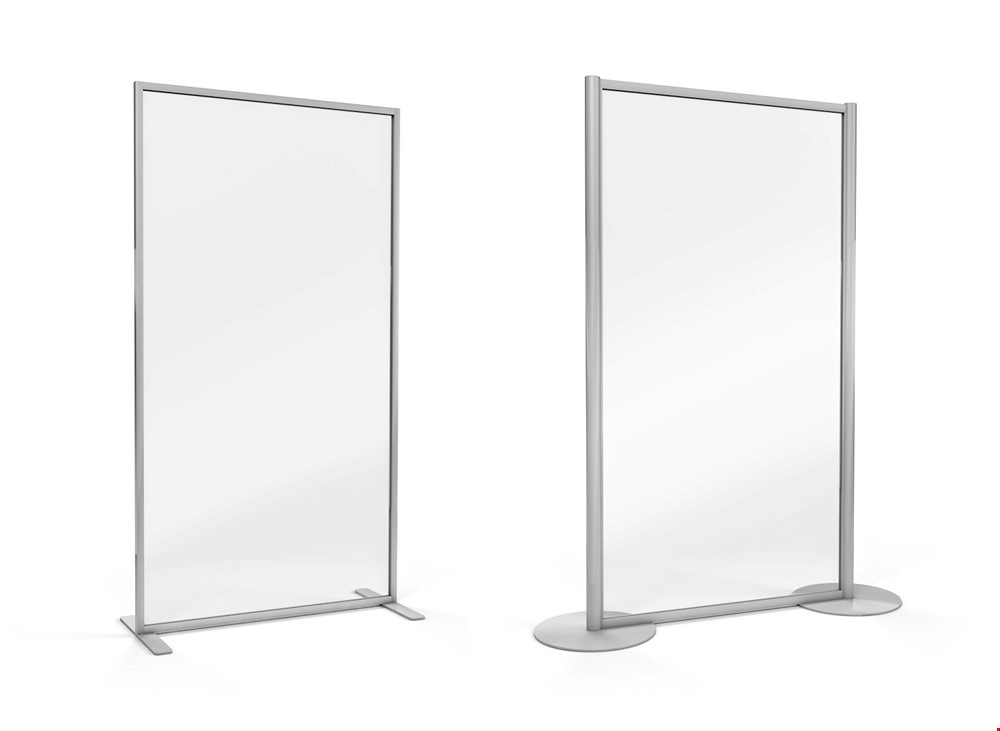 ACHOO® Screens Crystal Clear Free Standing Protective Screens Ideal For Workplace Social Distancing
