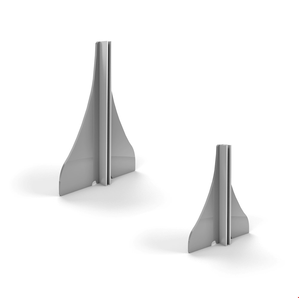 ACHOO Screens Perspex Screen SILVER CONCORDE Feet