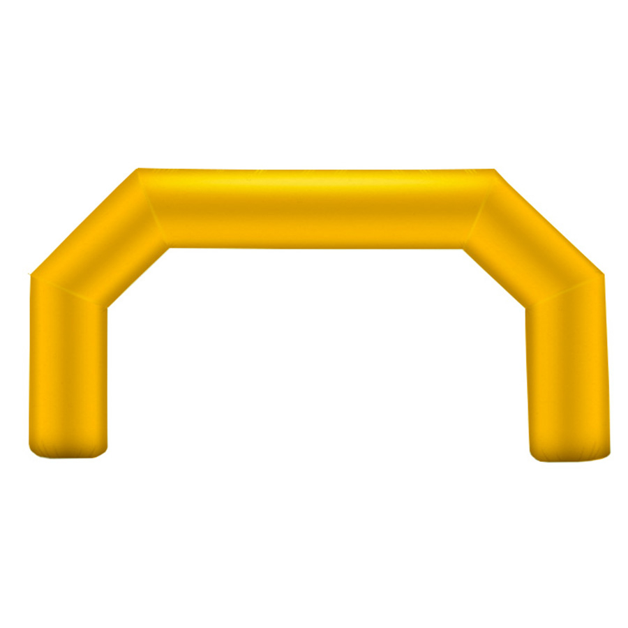 Unbranded Rectangular Inflatable Arch in Yellow