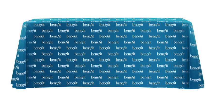 Fully Printed Table Cloth with Step Repeat Pattern