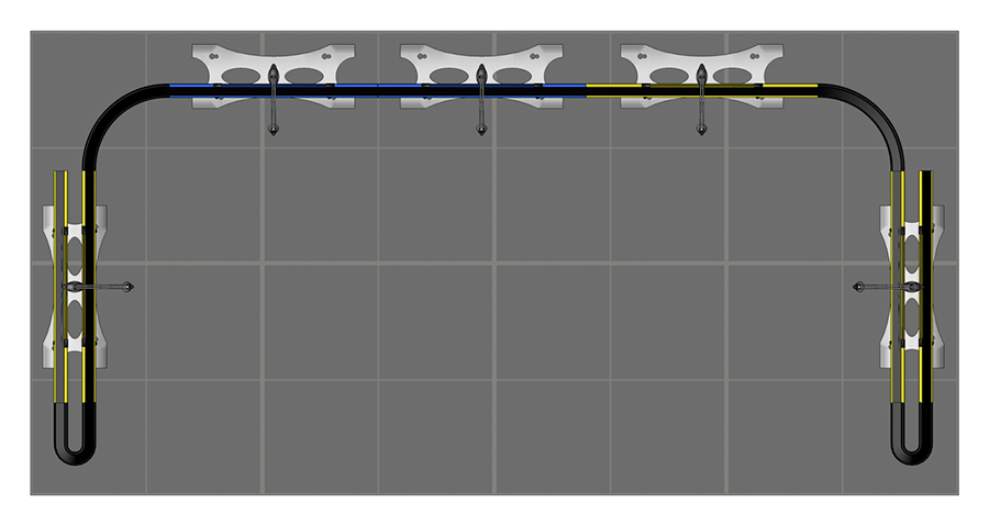 Floor Plan For Twist Banner Stand