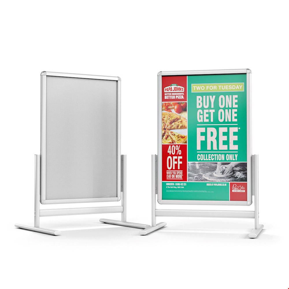 CAPTIVATE Double-Sided Pavement Sign Boards A1 Poster Size