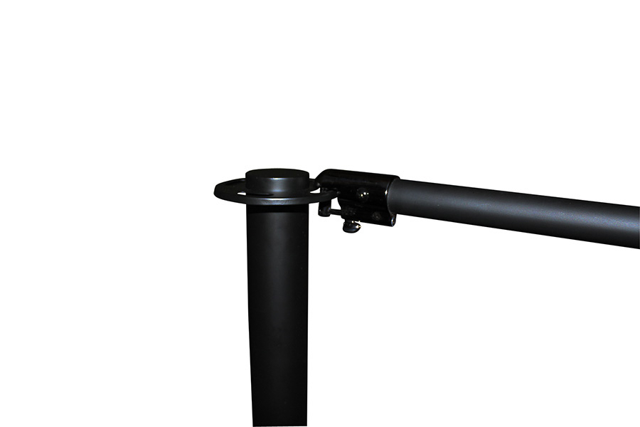 Cafe Banner Standard Post Top with Cross Rail Fixing (Cross Rail Not Included)