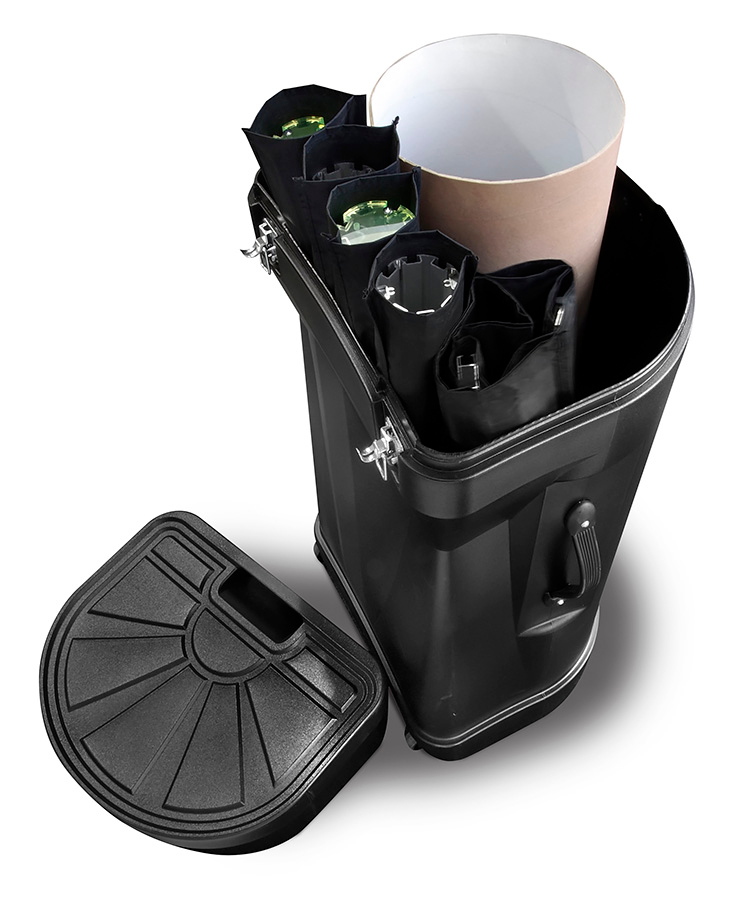 Includes Graphic Tubes For Safe Storage