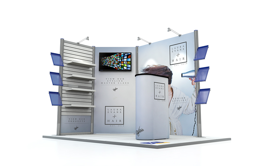 3x2m Centro Exhibition Stand