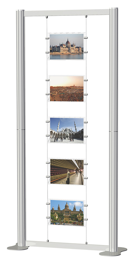 Centro Freestanding Poster Display Kit 3