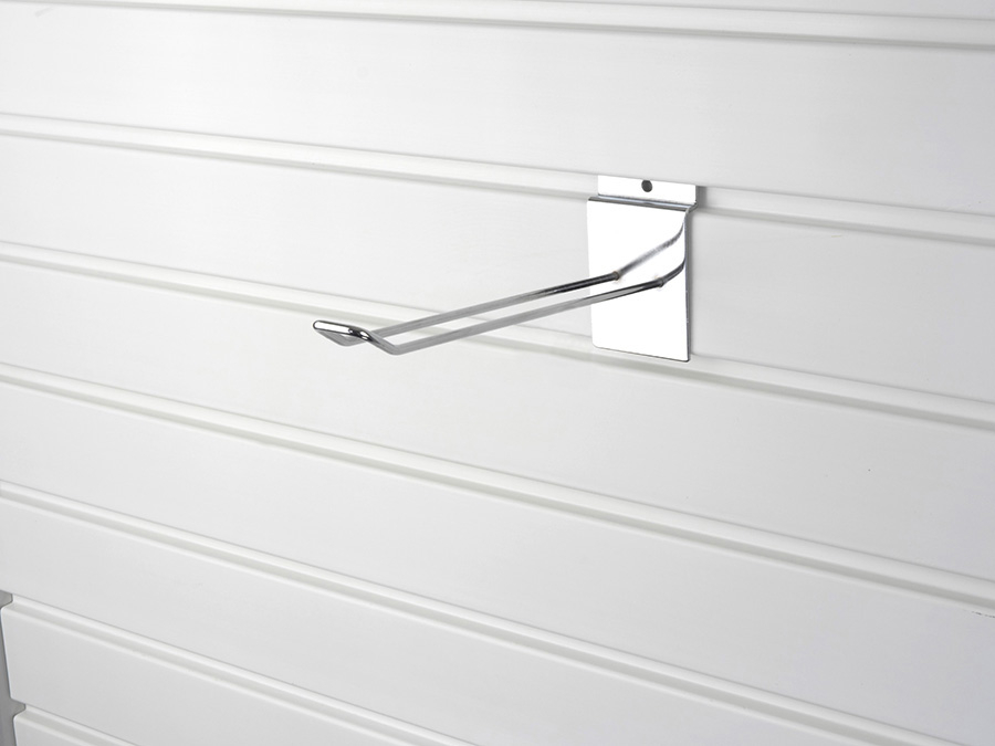 Double Prong Arm for Centro Slatwall Display Stand