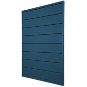 Gentian Blue Noticeboard with Grip Rail