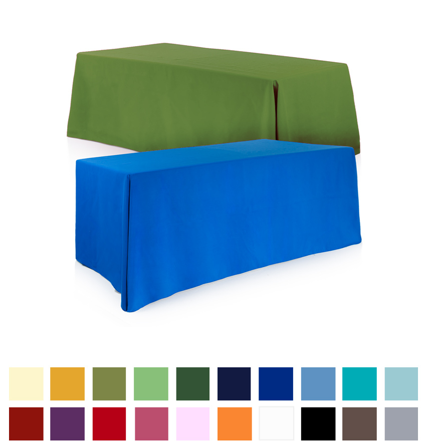 Conference Tablecloths 5ft. Choose from 20 Fabric Colours