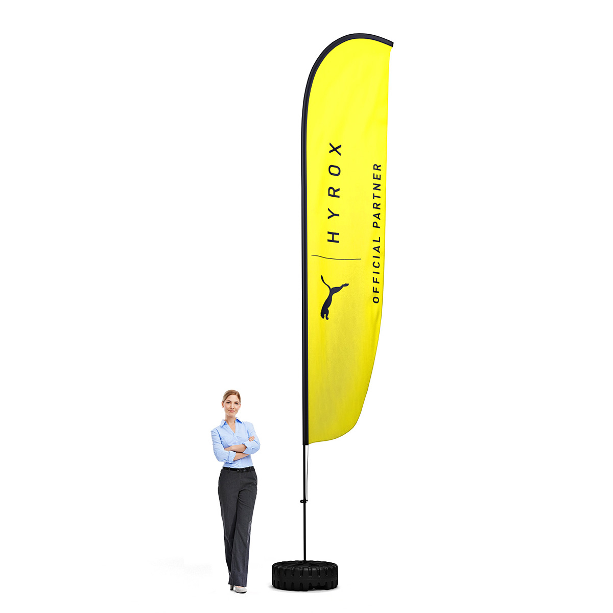 Crest Flag Banners Extra Large 4.9m
